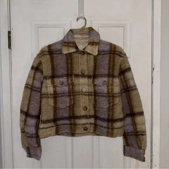 NWT Wilfred Free Ganna Cropped Prairie Mdrs Merino Wool Size XS Women's - Picture 1 of 13